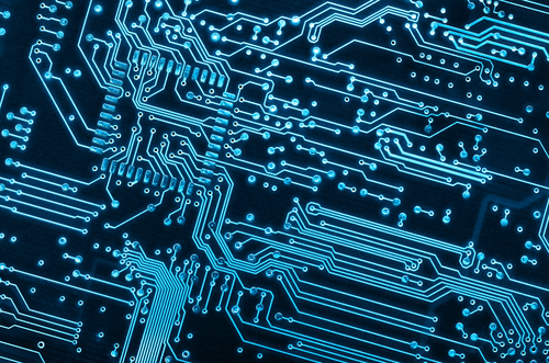 Close up of Circuit Board